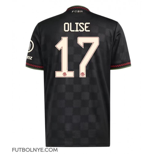 Camiseta Bayern Munich Michael Olise #17 Tercera Equipación 2025-26 manga corta Camiseta Bayern Munich Michael Olise #17 Tercera Equipación 2025-26 manga corta